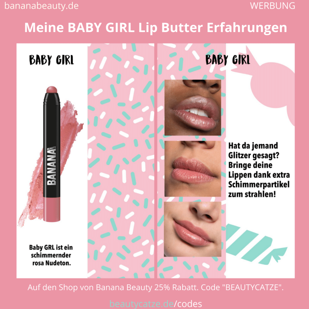 Banana Beauty BABY GIRL Lip Butter Erfahrungen Beautycatze