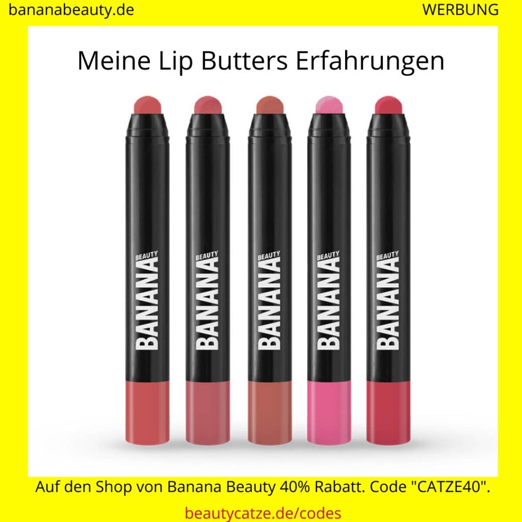 Banana Beauty Erfahrungen Mascaras beautycatze Banana Beauty Erfahrungen Lip Butters beautycatze