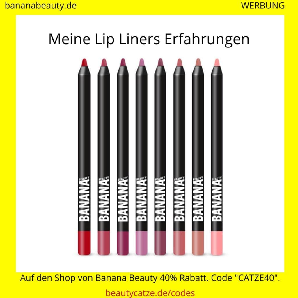 Banana Beauty Erfahrungen Lip Liners beautycatze Banana Beauty Erfahrungen Lip Liners beautycatze
