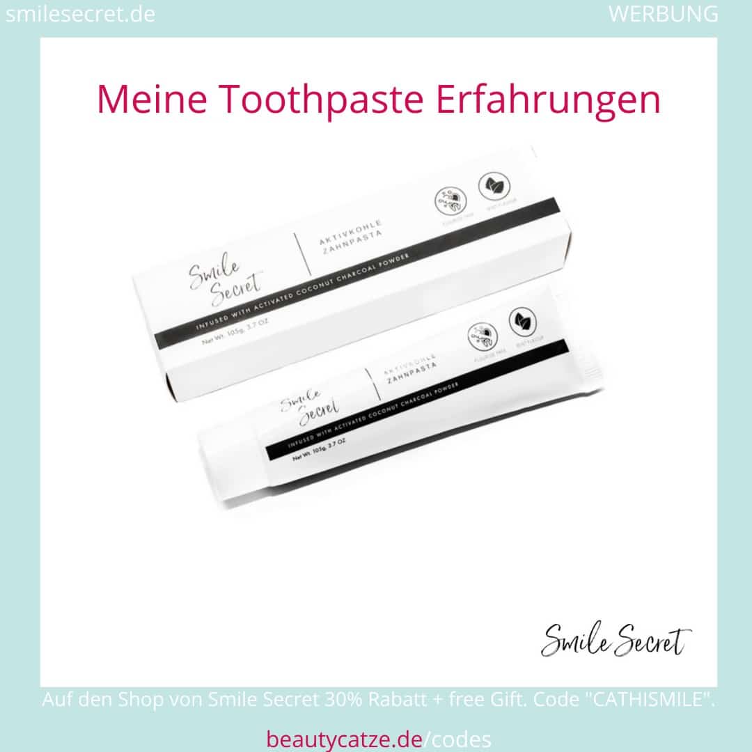 Smile Secret Erfahrungen Toothpaste Zahnpasta beautycatze