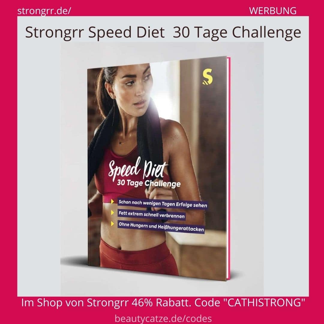 SPEED DIET 30 Tage Challenge STRONGRR Erfahrungen - Speed Diät Buch