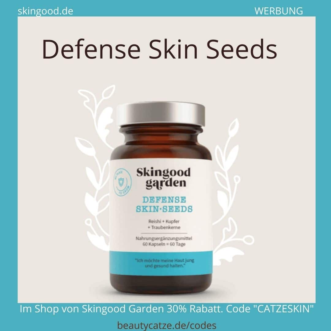 Skingood Garden Erfahrungen Defense Skin Seeds Kapseln Nahrungsergänzungsmittel beautycatze