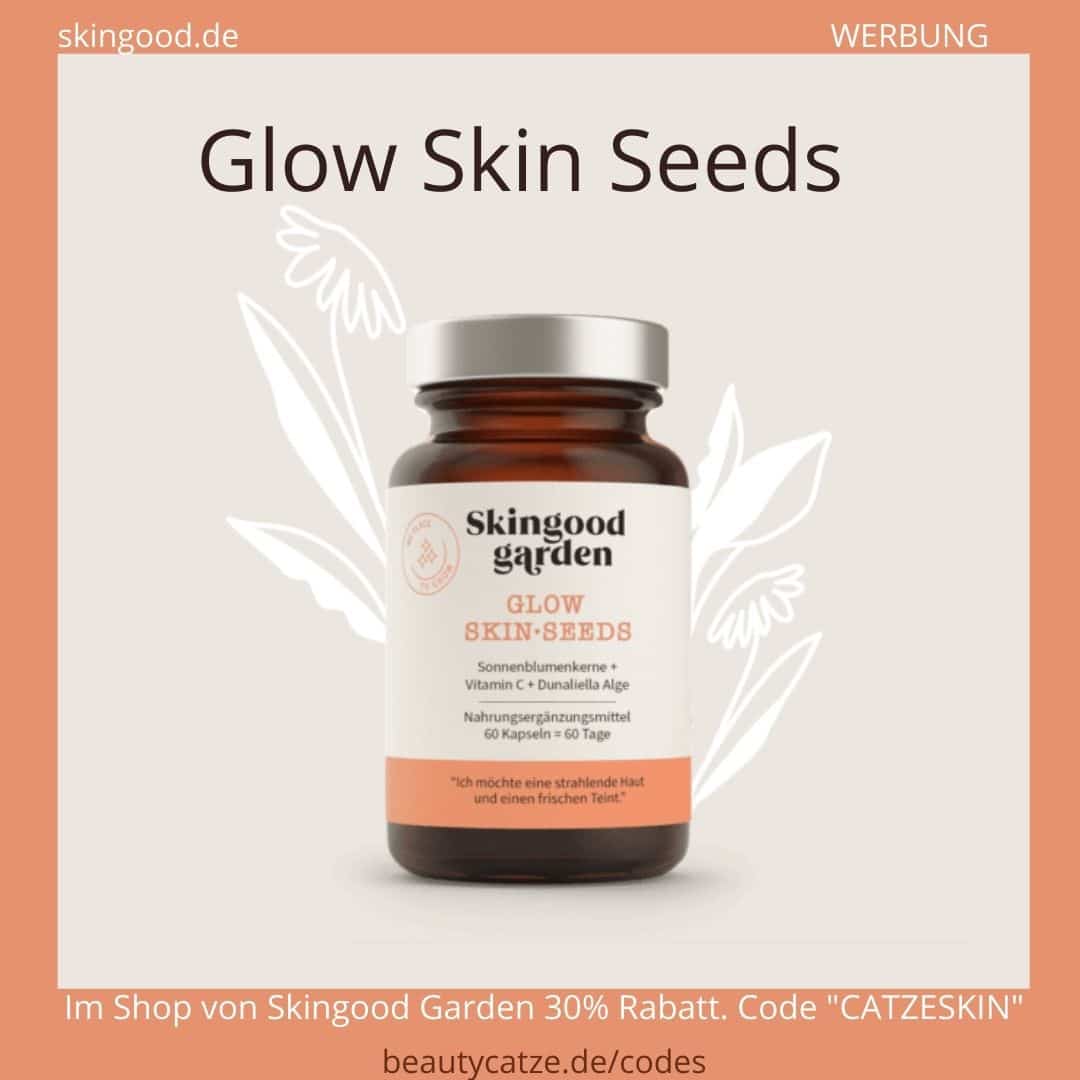 Skingood Garden Erfahrungen Slow Skin Seeds Kapseln Nahrungsergänzungsmittel beautycatze