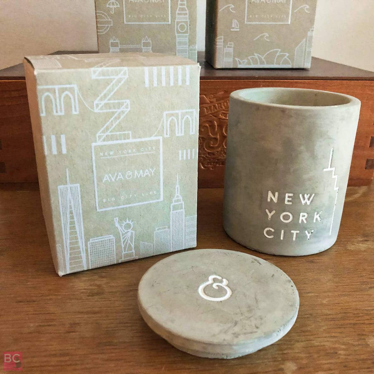 AVA & MAY Betonkerzen New York Erfahrung Bewertung Beton Kerzenhalter