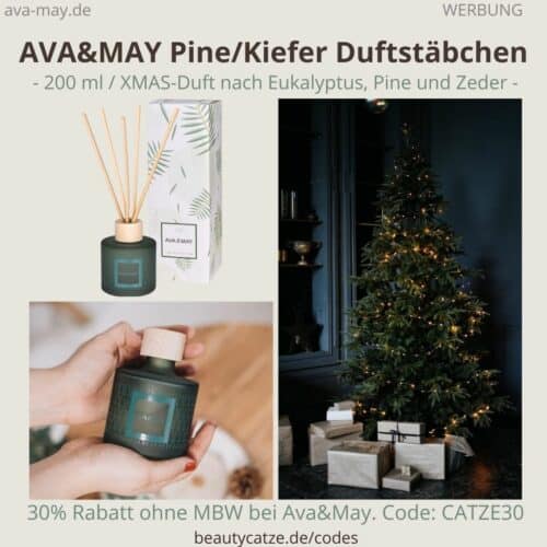 AVA and MAY PINE Kiefer 200ml Duftstäbchen Erfahrungen Ava&May Weihnachten