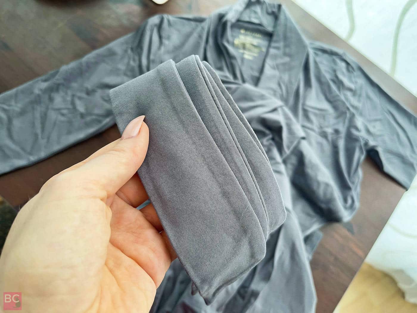 The Paul Jumpsuit Les Lunes Gürtel Bund Details Stoff Qualität Bambus Viskose The Paul Jumpsuit Les Lunes Gürtel Bund Details Stoff Qualität Bambus Viskose