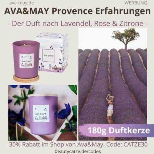 PROVENCE AVA&MAY 180g Duftkerze Erfahrungen Geruch France