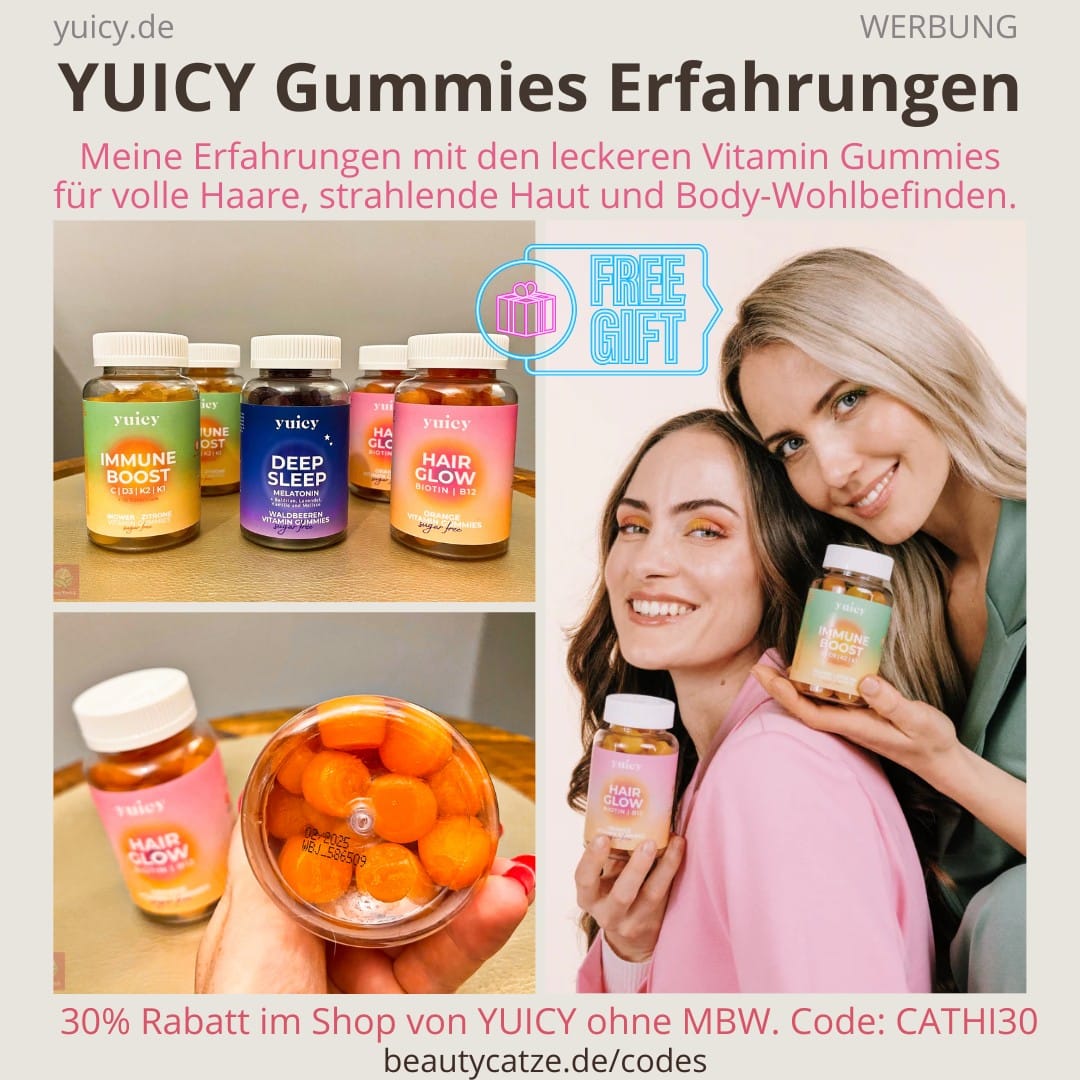 YUICY Gummies Erfahrungen Vitamin Gummiebärchen