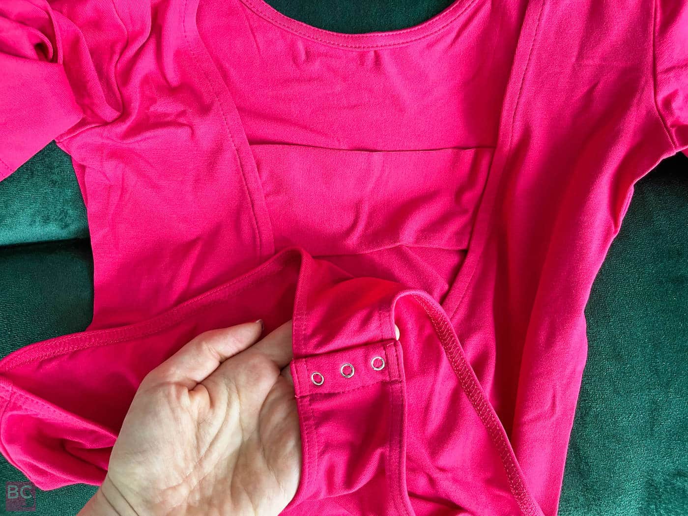 Schritt Verschluss The Charlotte Bodysuit Les Lunes Erfahrungen Größe Farbe rot Schritt Verschluss The Charlotte Bodysuit Les Lunes Erfahrungen Größe Farbe rot