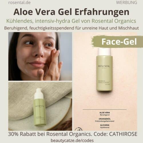 ALOE VERA GEL Rosental Organics Erfahrungen, Bewertungen Testsieger Face Gel