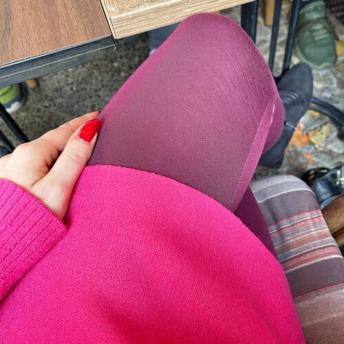 Herbstoutfit Luna Leggings Dalia Miniskirt Rock Les Lunes Erfahrungen