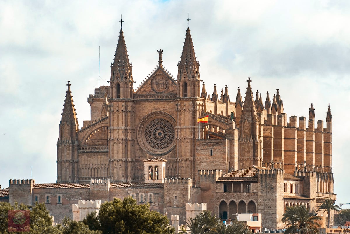 Katedrale Mallorca Spanien Gebäude Wahrzeichen Mallorcas
