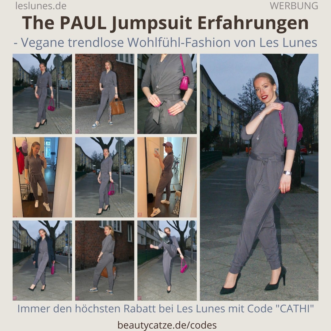THE PAUL JUMPSUIT LES LUNES Erfahrungen Details Stoff Passform Größe