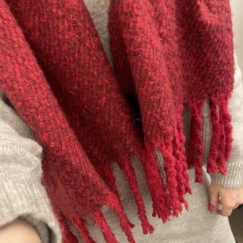 The ELLA Scarf Schal Erfahrungen LES LUNES Wolle