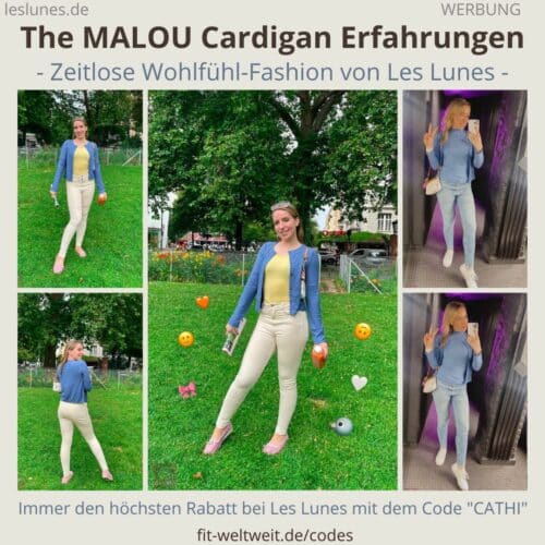 The MALOU CARDIGAN Erfahrungen LES LUNES Größen Bewertung Outfits Details
