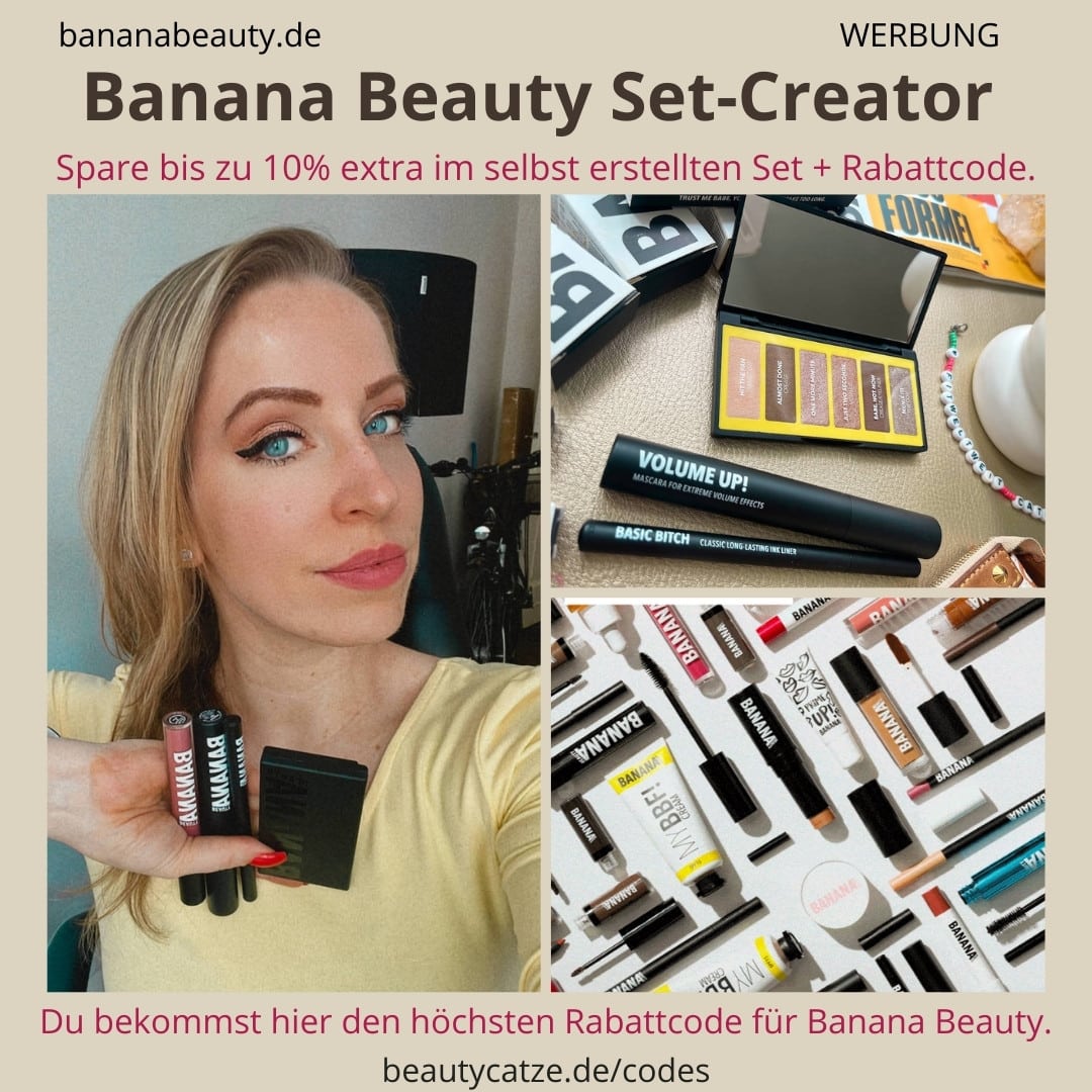 Banana Beauty Set erstellen Creator 2023 10% Rabatt extra + 20% Gutschein Code = 30% Rabatt Banana Beauty Set erstellen Creator 2023 10% Rabatt extra + 20% Gutschein Code = 30% Rabatt
