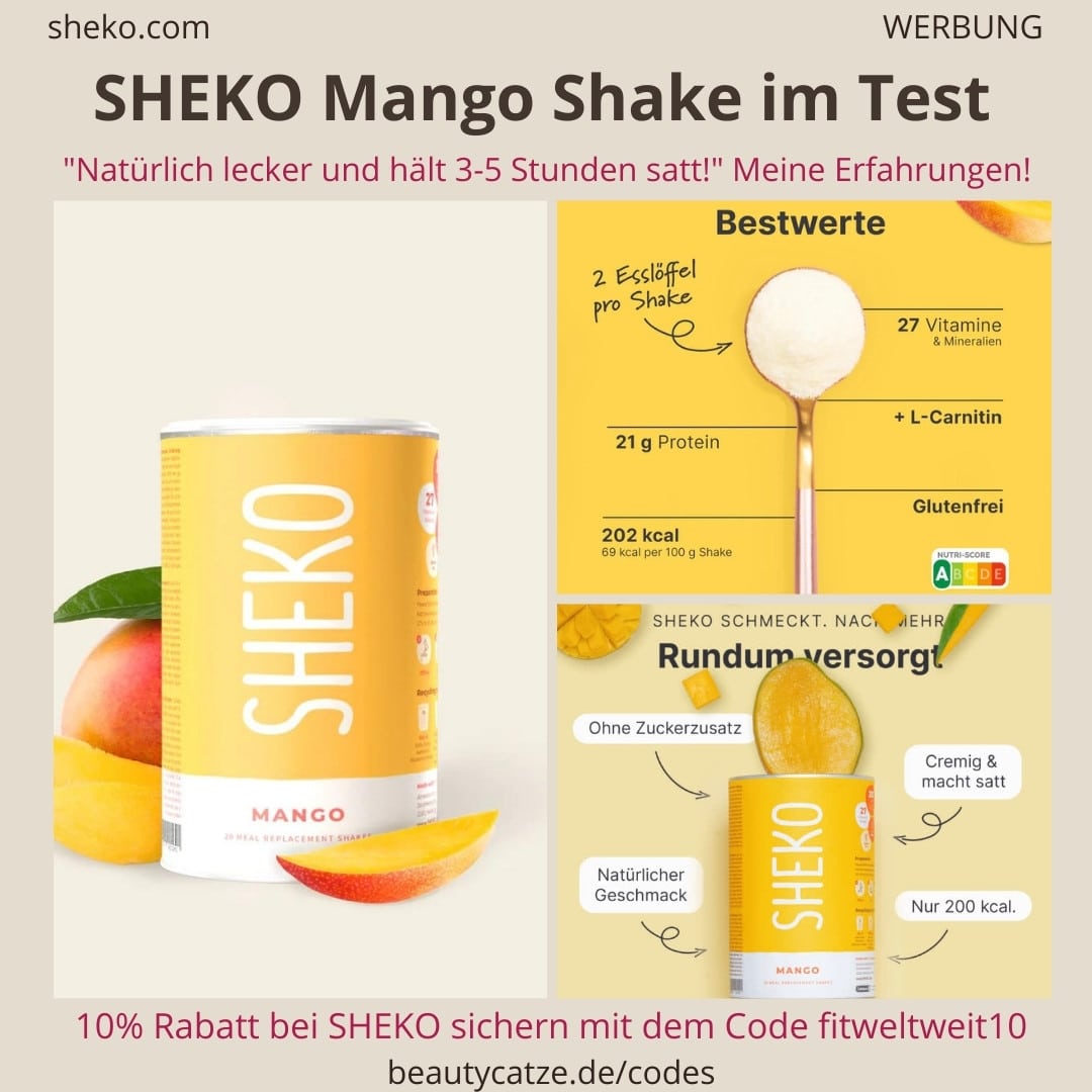 MANGO SHEKO Shake Erfahrungen Fruchtshake Test Bewertung Geschmack