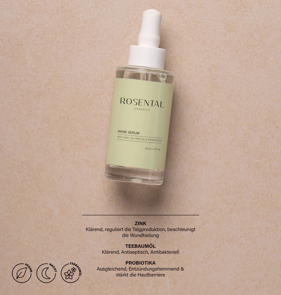 AKNE Serum Erfahrungen Rosental Organics Haut Pickel Wirkung AKNE Serum Erfahrungen Rosental Organics Haut Pickel Wirkung