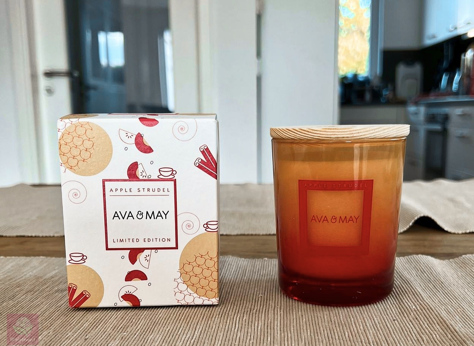 APPLE PIE AVA&MAY Duftkerze Erfahrungen 180g Winter Kerze Weihnachten