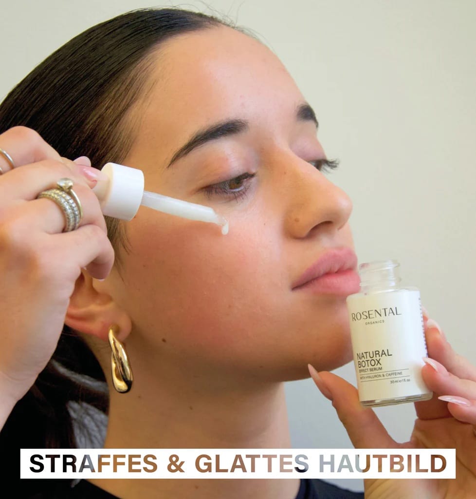 Anwendung NATURAL Botox EFFECT SERUM Rosental Organics Erfahrungen