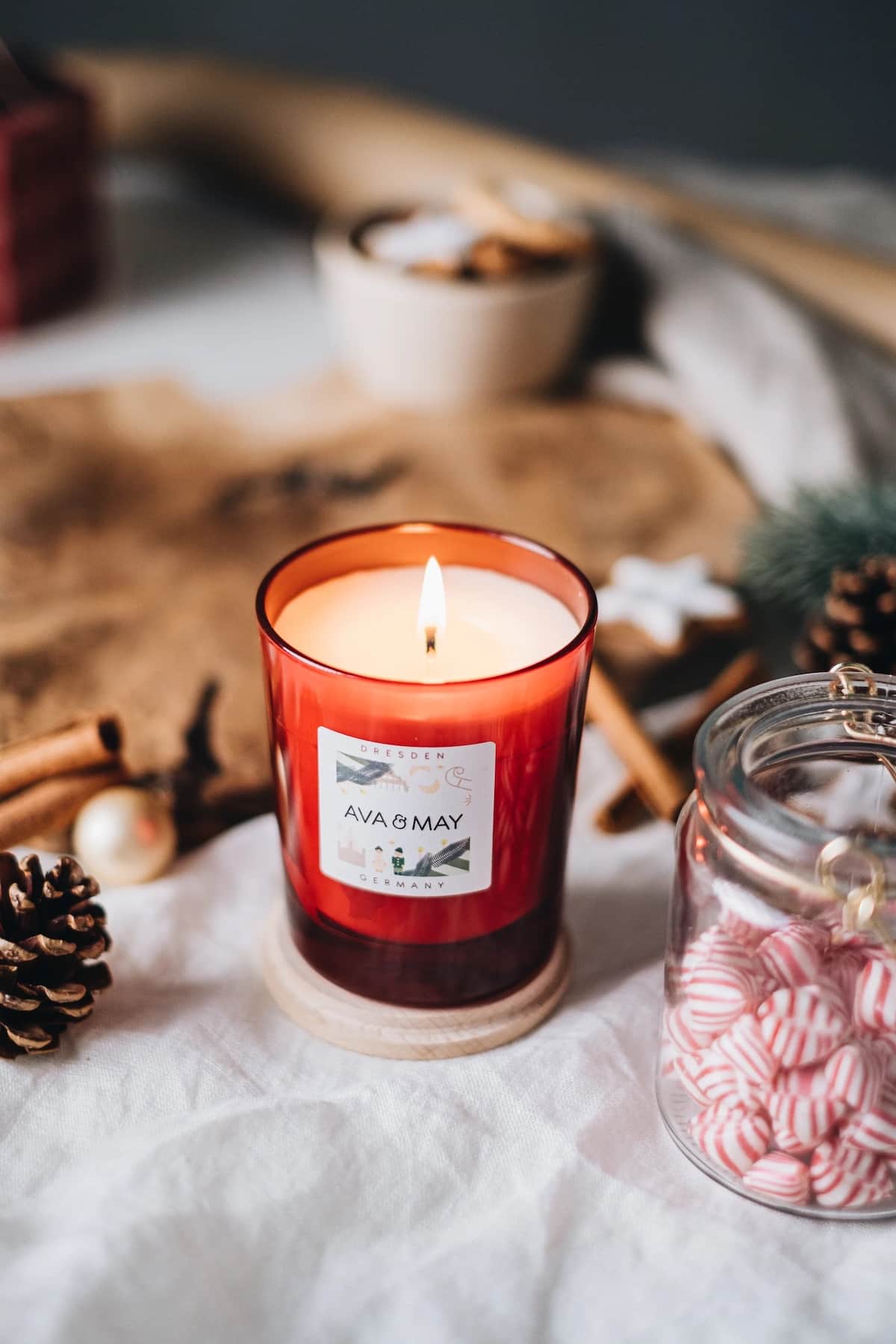 Candke DRESDEN AVA&MAY Duftkerze Erfahrungen Weihnachten Duft Kardamom Mandel Vanille Kerze Bewerttung Germany
