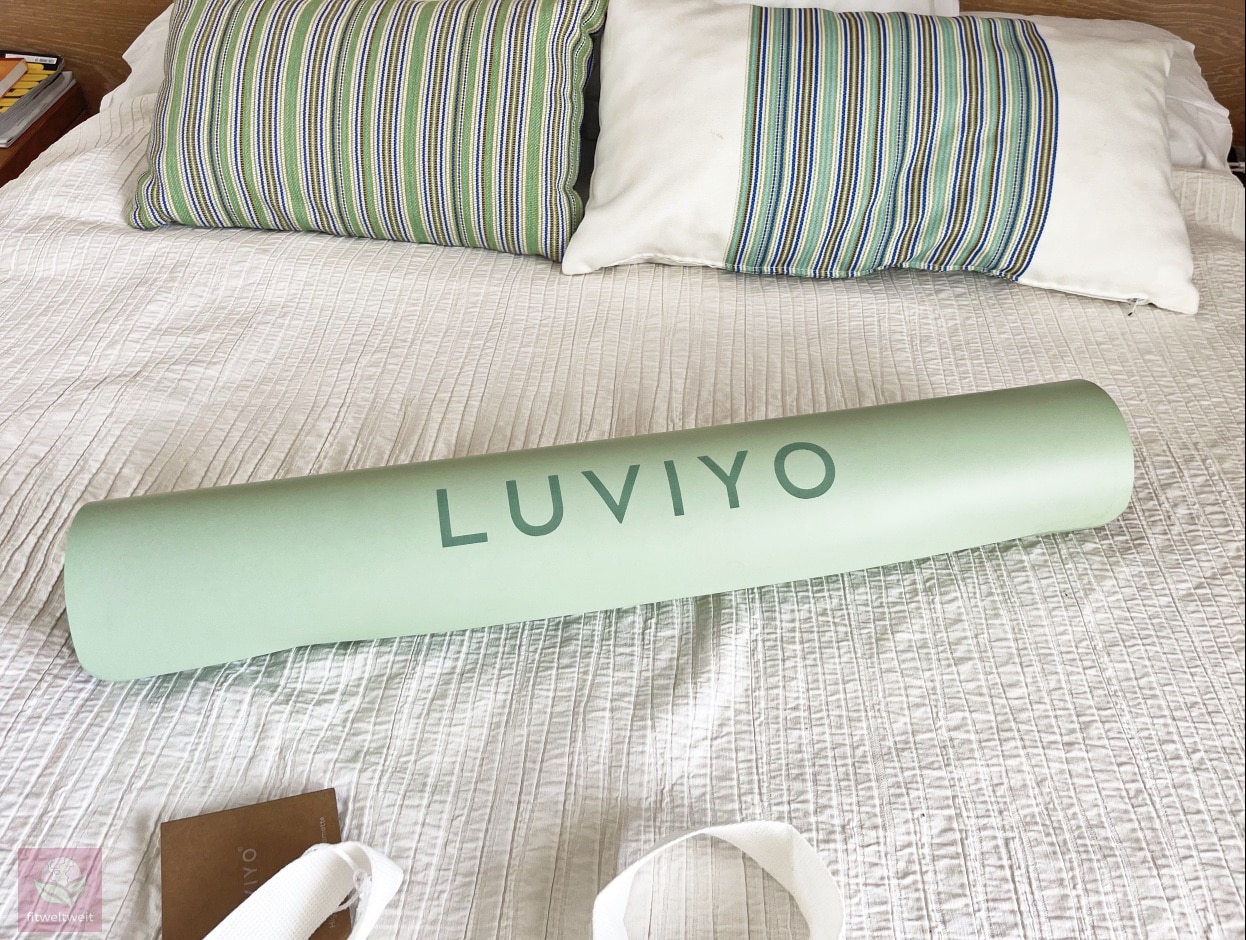 LUVIYO Studio Yogamatte Erfahrungen mint grün LUVIYO Studio Yogamatte Erfahrungen mint grün