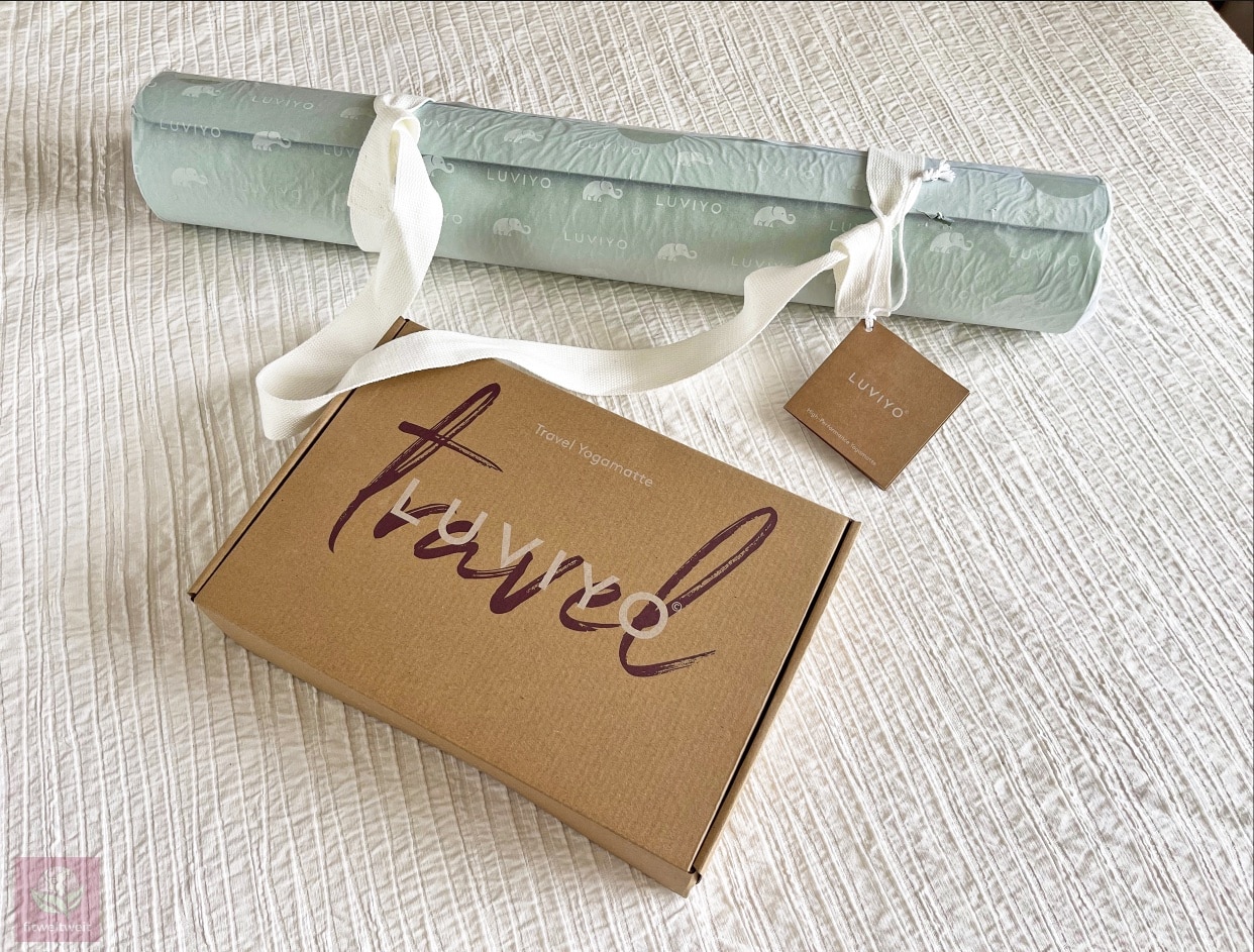LUVIYO Yogamatte Erfahrungen Verpackung Versand LUVIYO Yogamatte Erfahrungen Verpackung Versand