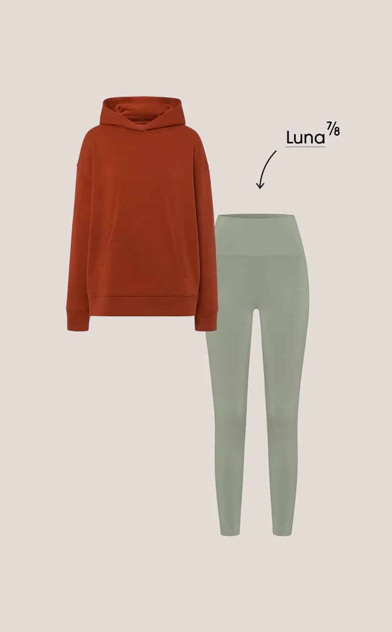 The ELZAA Hoodie Erfahrungen LES LUNES Outfit Inspos Luna Leggings
