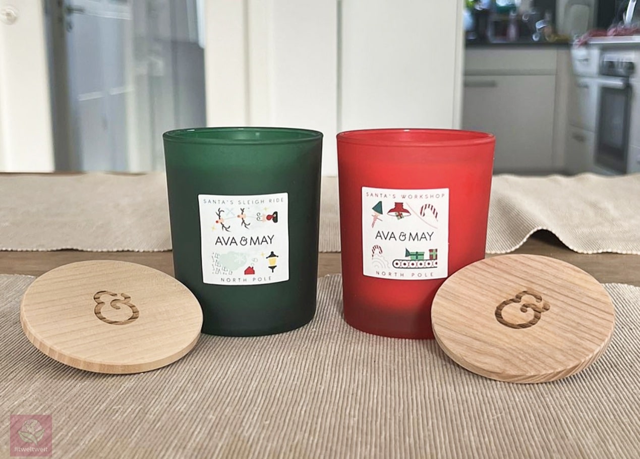 Weihnachtliche Duftkerzen AVA&MAY Santas Sleigh Ride Workshop Erfahrungen Weihnachtliche Duftkerzen AVA&MAY Santas Sleigh Ride Workshop Erfahrungen