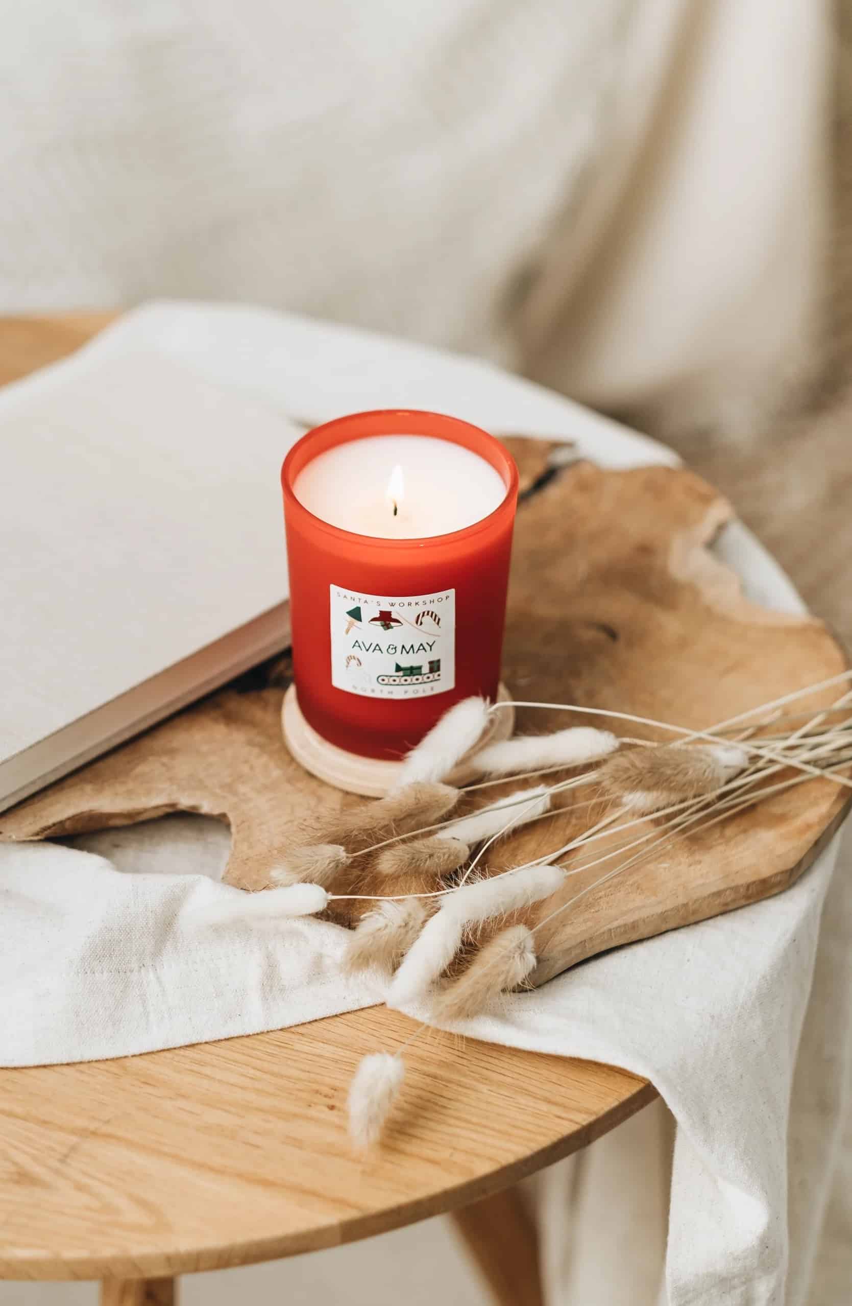 Winter Kerze Weihnachten Duftkerze SANTAS WORKSHOP AVA&MAY Erfahrungen 180g Winter Kerze Weihnachten Duftkerze SANTAS WORKSHOP AVA&MAY Erfahrungen 180g