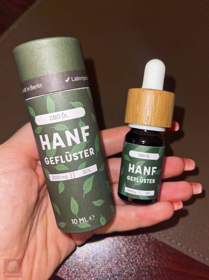 Anwendungsgebiete Erfahrungen Hanfgeflüster CBD Öl 30% Stärke Intensität