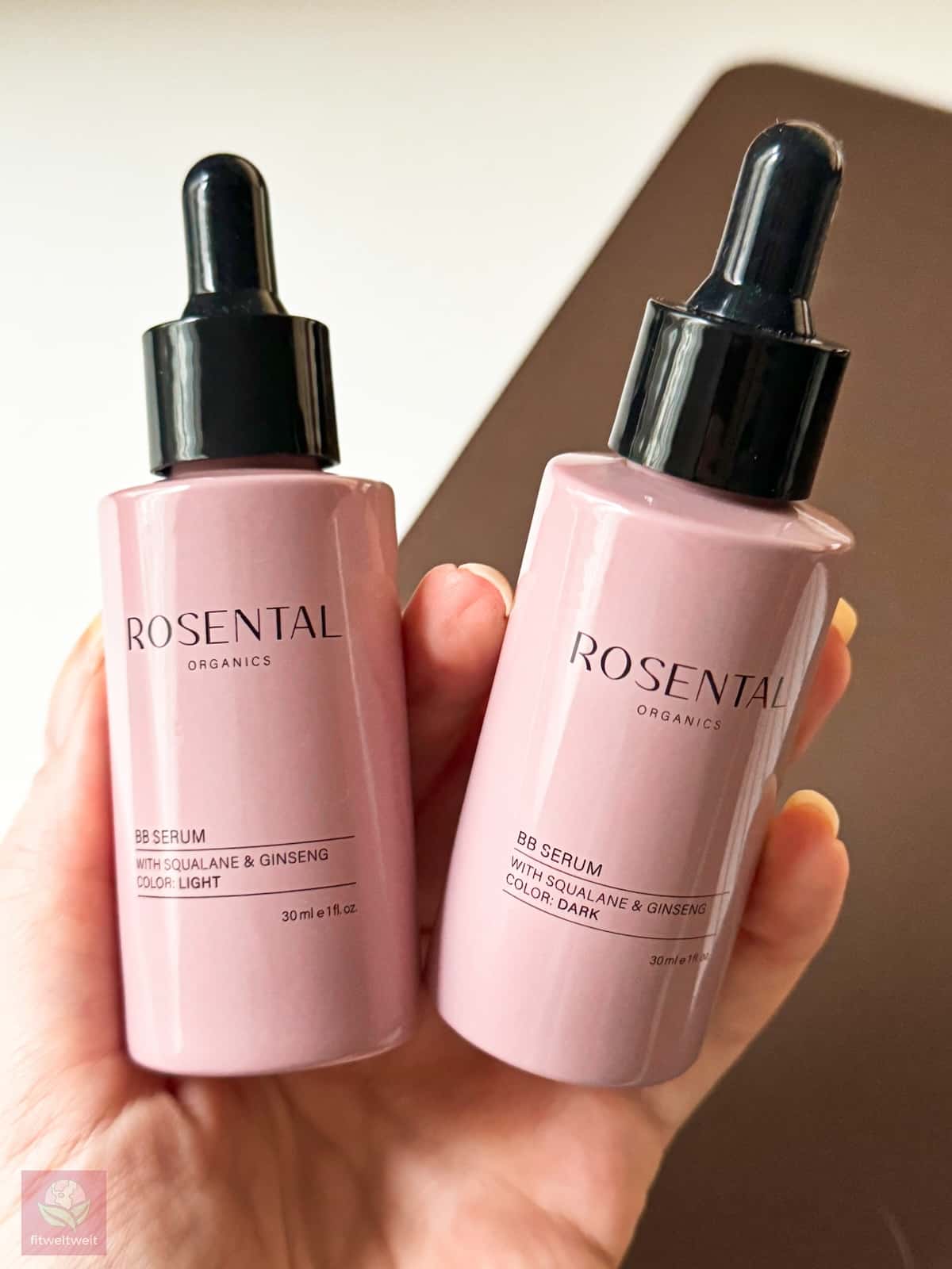 BB Seren Rosental Organics Erfahrungen Farbe Light und Dark