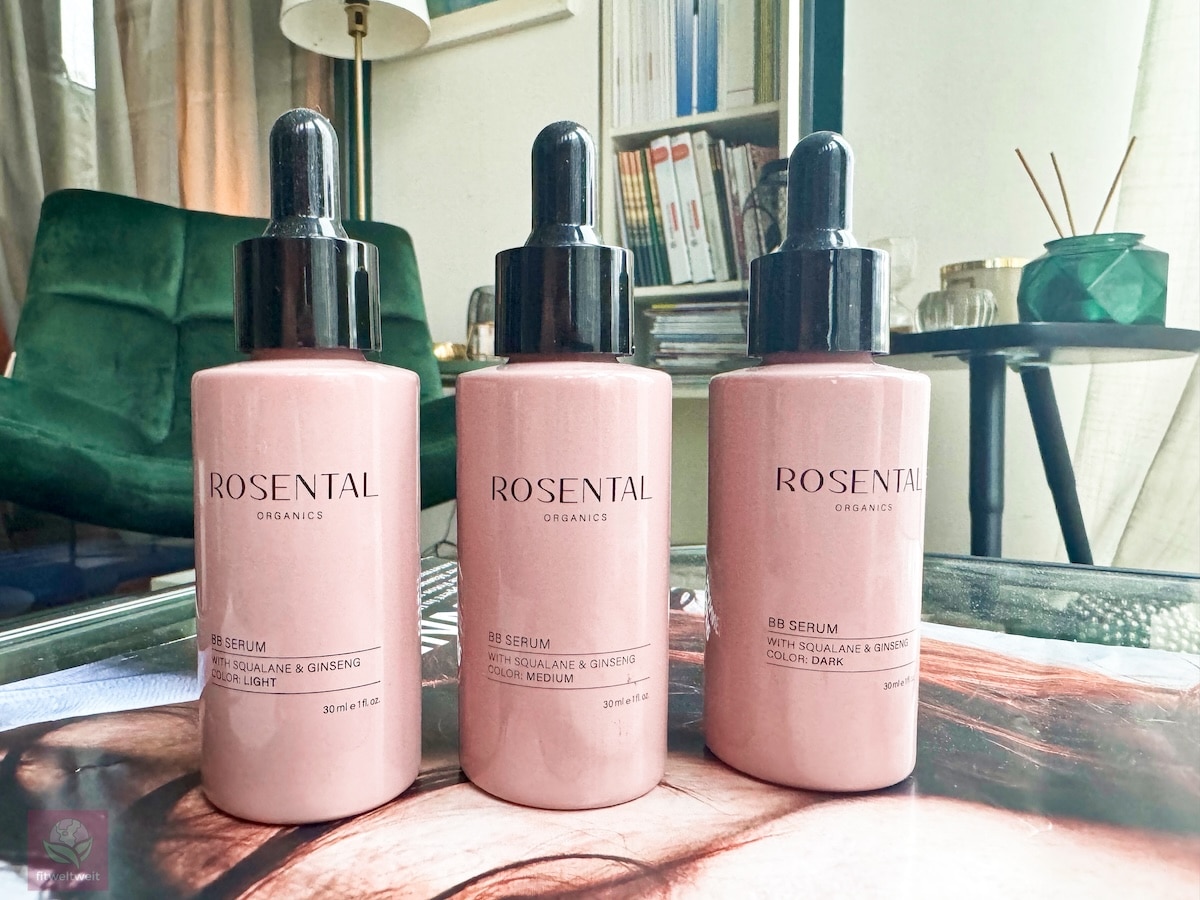 BB Seren Rosental Organics Erfahrungen light medium dark Serum Make Up