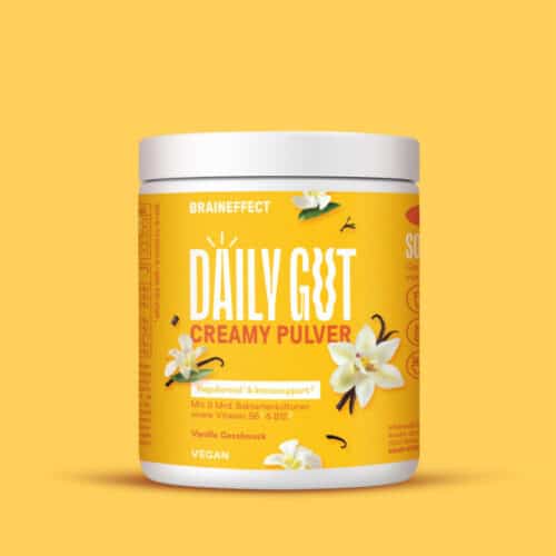 Daily Gut Creamy Vanille Braineffect Erfahrungen Pulver