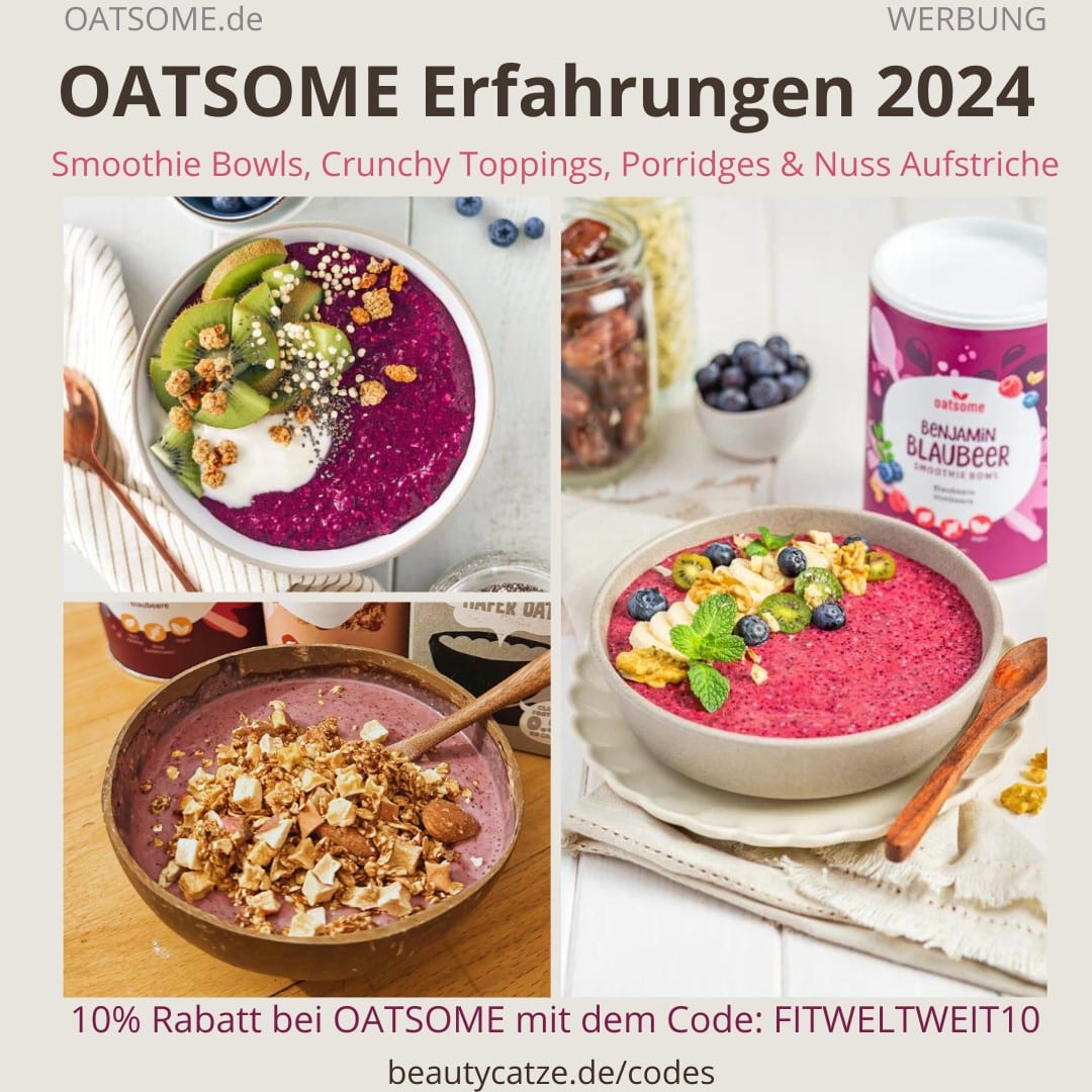 OATSOME Erfahrungen Code 2024 Smoothie Bowls abnehmen Produkttester