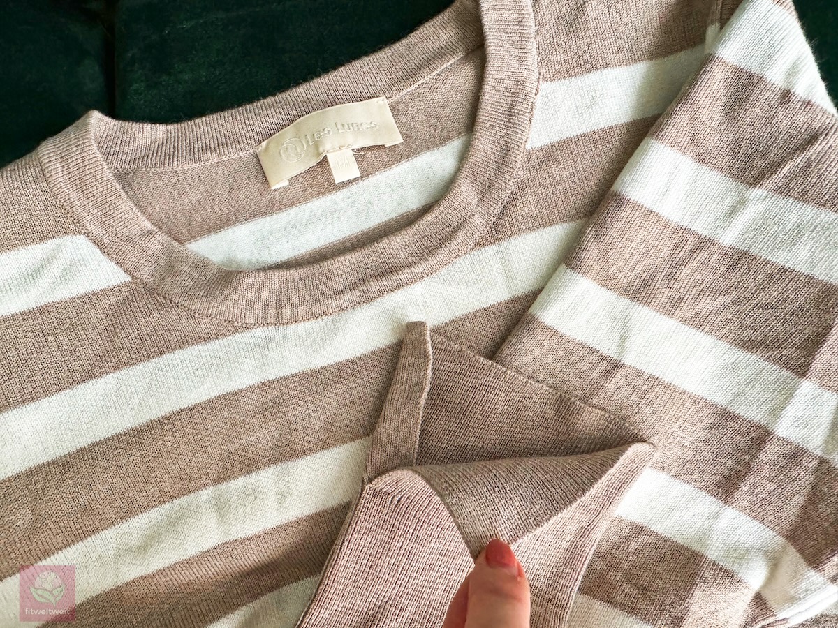 The Liia Sweater Cuts Ärmel Schlitzdetail Les Lunes Erfahrungen The Liia Sweater Cuts Ärmel Schlitzdetail Les Lunes Erfahrungen