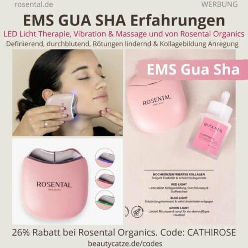 EMS Gua Sha Erfahrungen Rosental Organics Anwendung Light Therapie