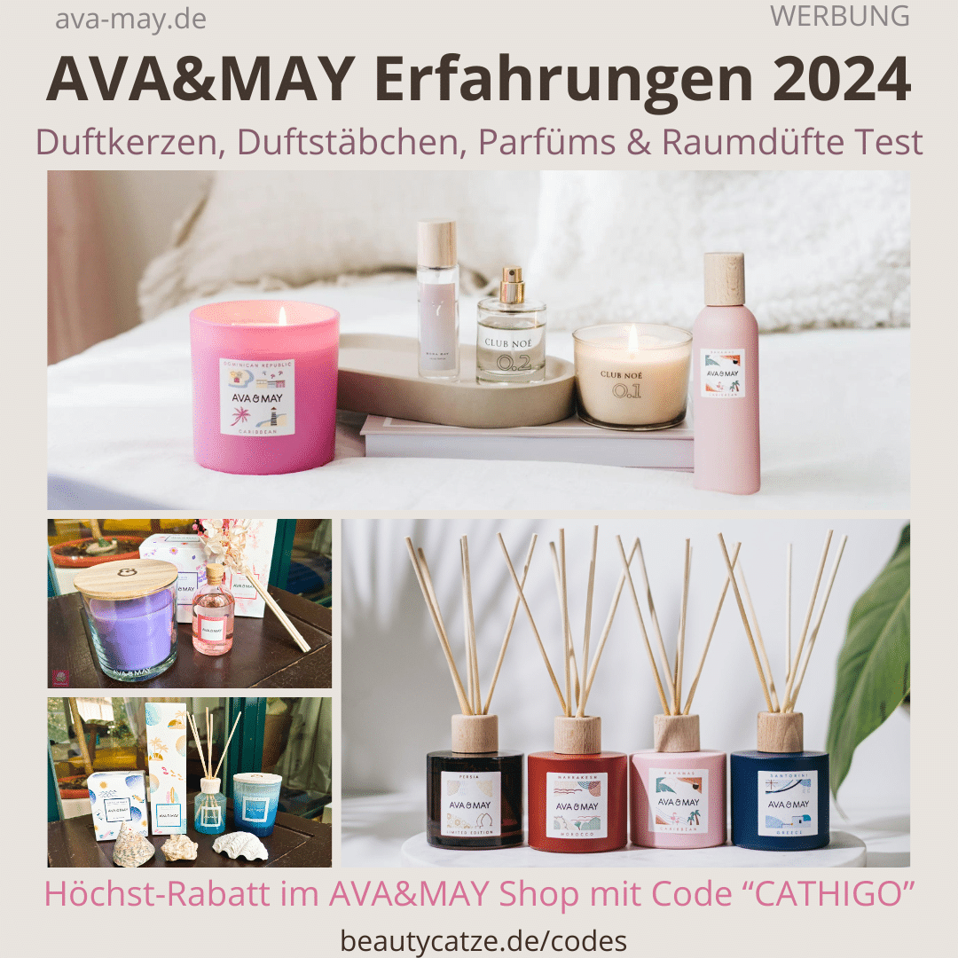 AVA and MAY Erfahrungen 2024 Duftkerzen Duftstäbchen Parfum im Test
