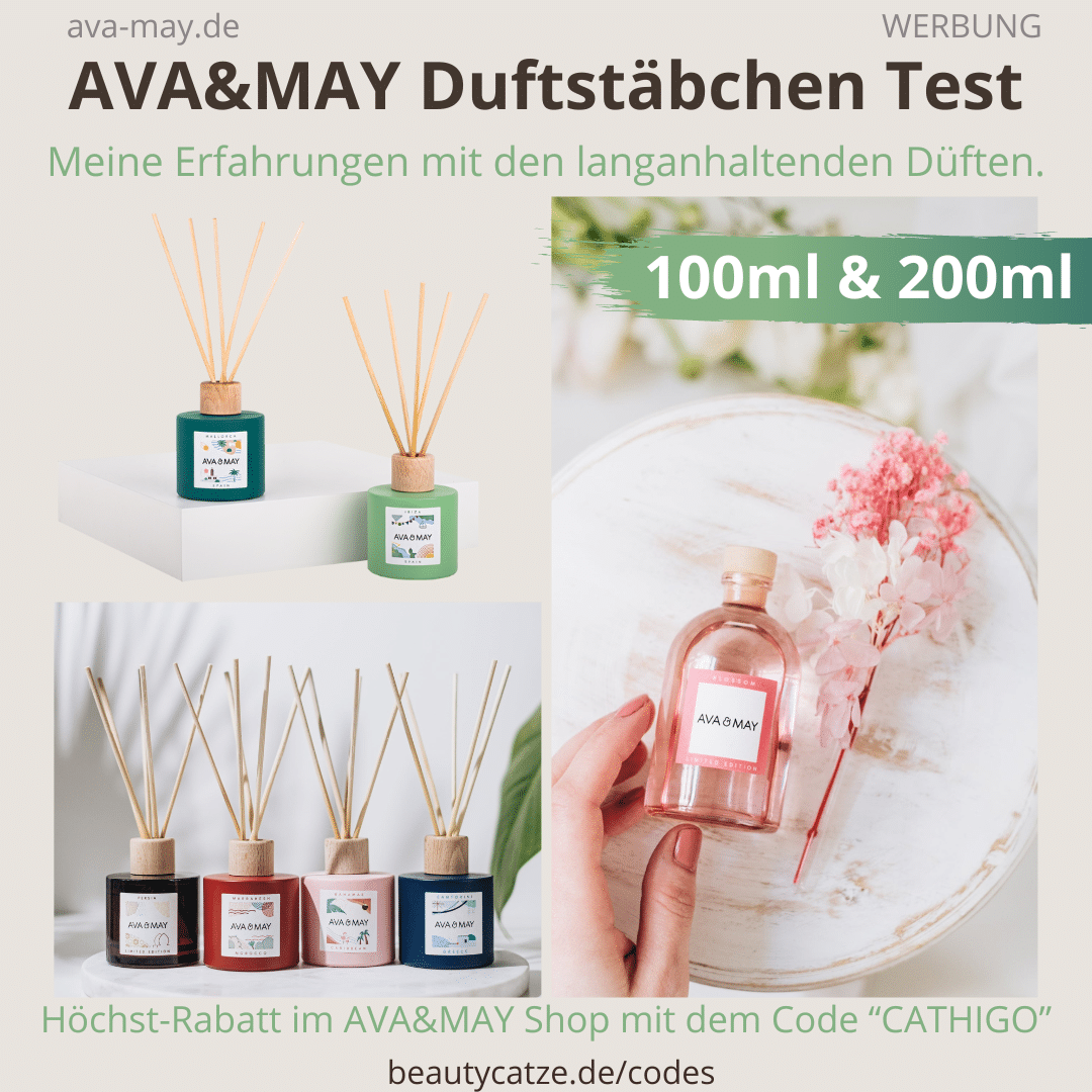 AVA and MAY WOODEN CABIN Duftkerzen Erfahrungen Lappland avamay Kerzen beautycatze AVA&MAY Duftstäbchen Erfahrungen Test beautycatze Bewertungen
