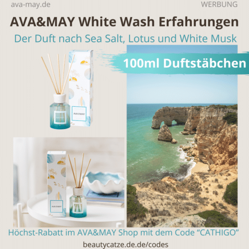 AVA&MAY Erfahrungen WHITE WASH ALGARVE Duftstäbchen Erfahrungen Test