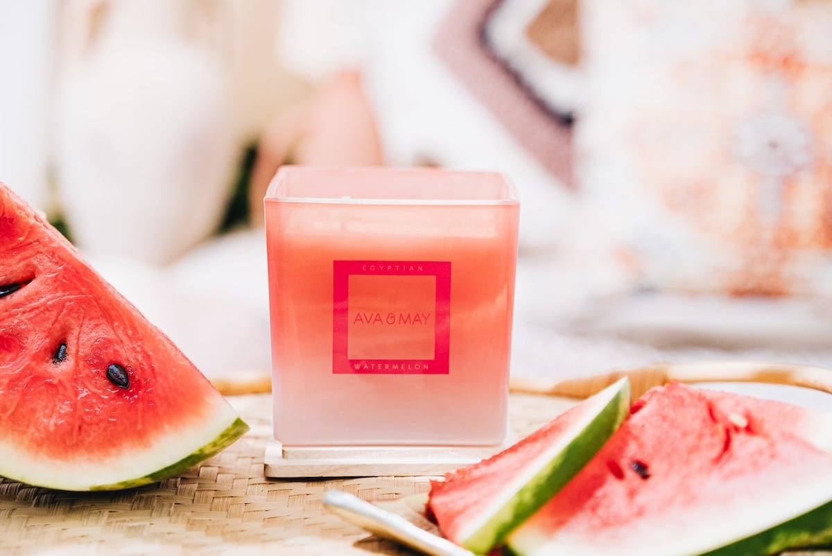 Ägyptische Wassermelone Duftkerze von AVA & MAY Ägyptische Wassermelone Duftkerze von AVA & MAY
