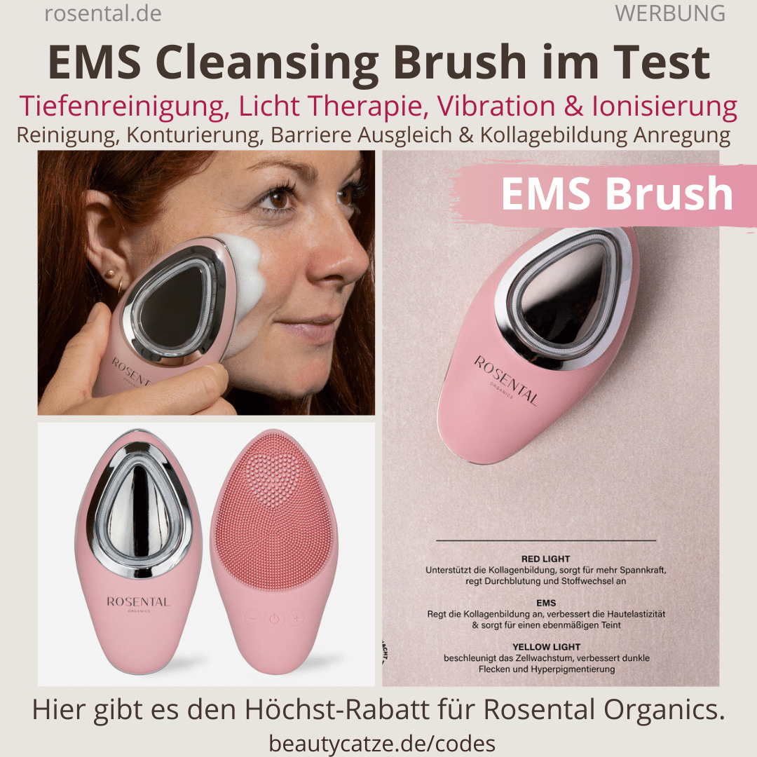 EMS Cleansing Brush Erfahrungen Rosental Organics Wirkung Test EMS Cleansing Brush Erfahrungen Rosental Organics Wirkung Test