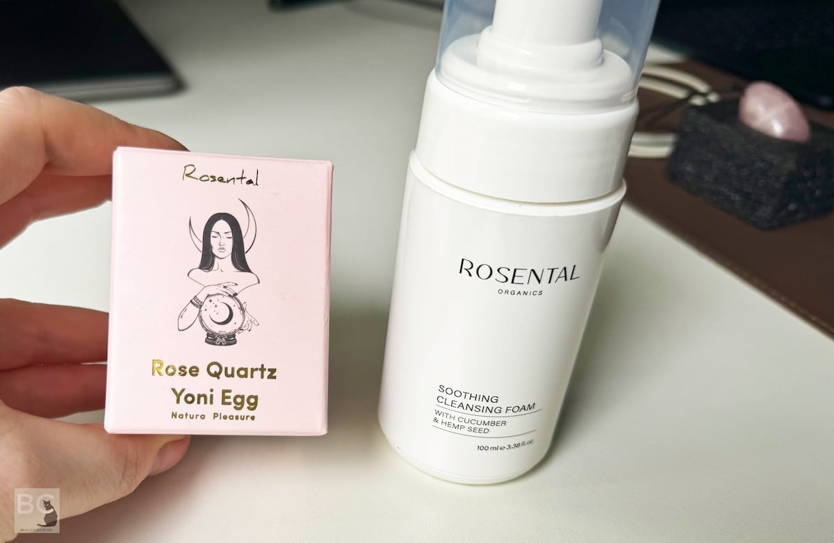 Reinigung Yoni Egg Rosen Quartz Cleansing Foam
