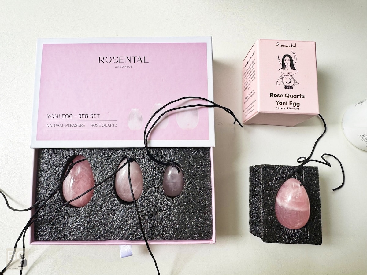 Unterschiede der Größen von Yoni Eiern Rosental Organics