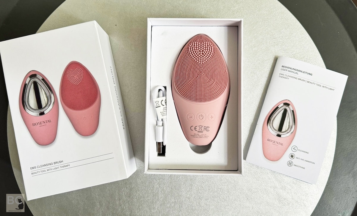 EMS Cleansing Brush Rosental Organics Erfahrungen Vibrations Reinigungsbürste EMS Cleansing Brush Rosental Organics Erfahrungen Vibrations Reinigungsbürste