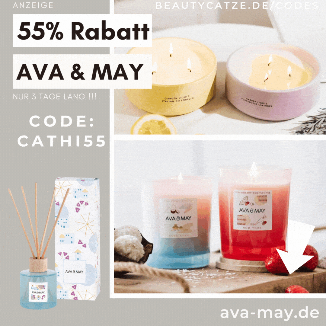 AVA and MAY Code 55% Rabatt Gutschein