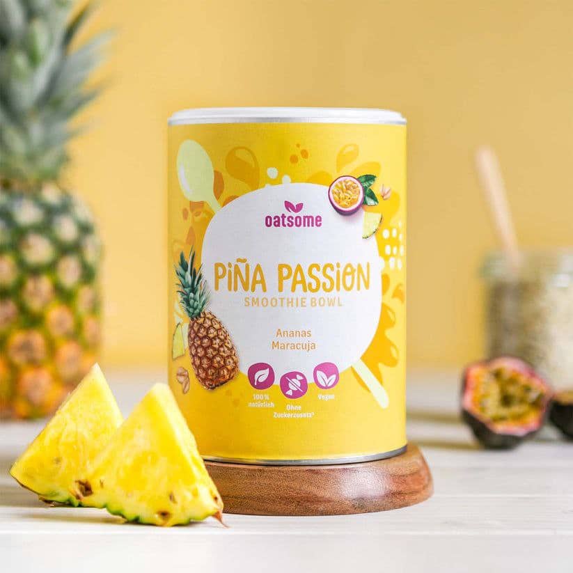 Ein Traum aus Ananas - die Smoothie Bowl kann dein Wohlbefinden wieder steigern 