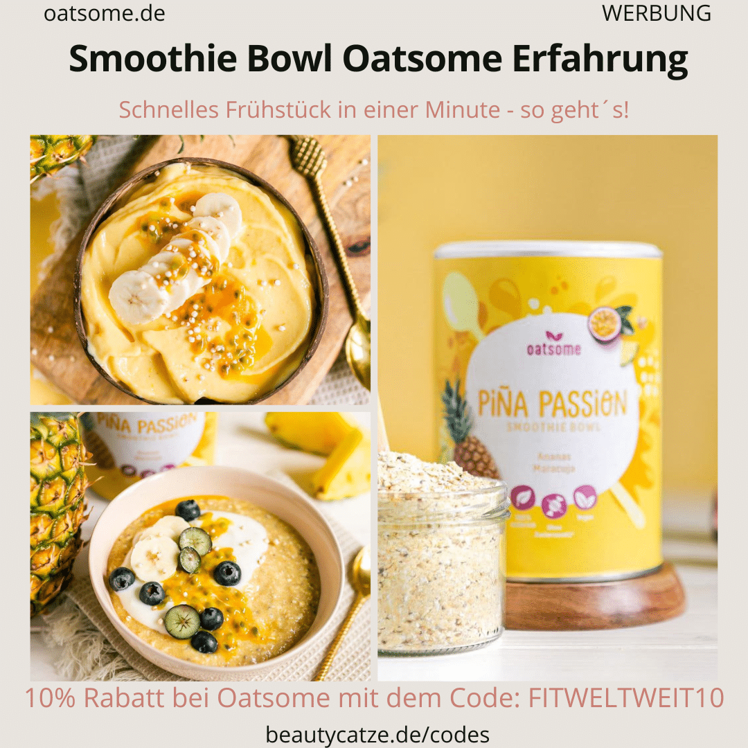 Pina Passion - Mit der Smoothie Bowl kannst du dir ein schnelles und leckeres Frühstück zaubern