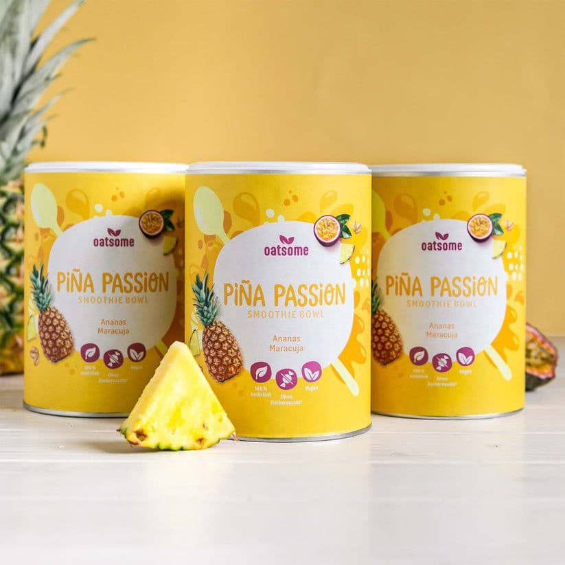 Die Bewertungen der Ananas Maracuja Smoothie Bowl ist fantastisch! - probiere sie doch auch mal aus