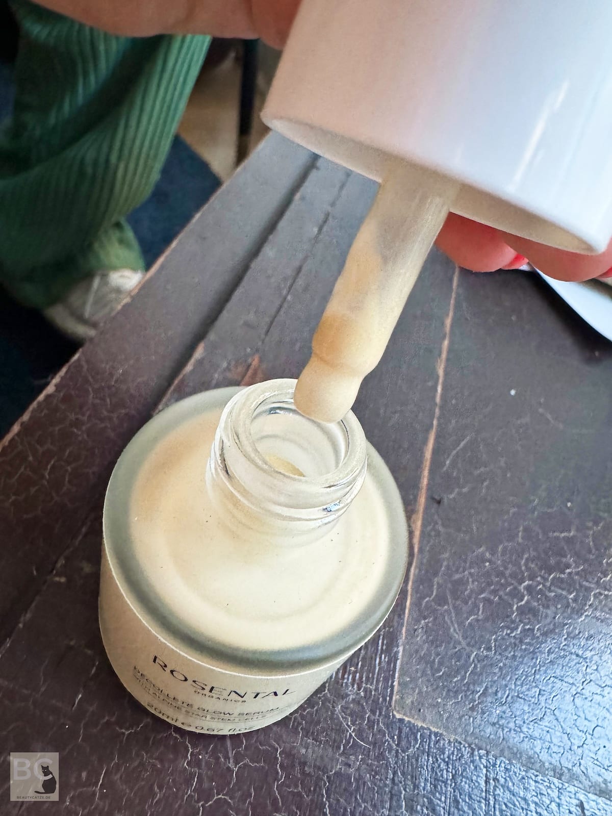 Wirkung Décolleté Glow Serum Erfahrungen Rosental Organics